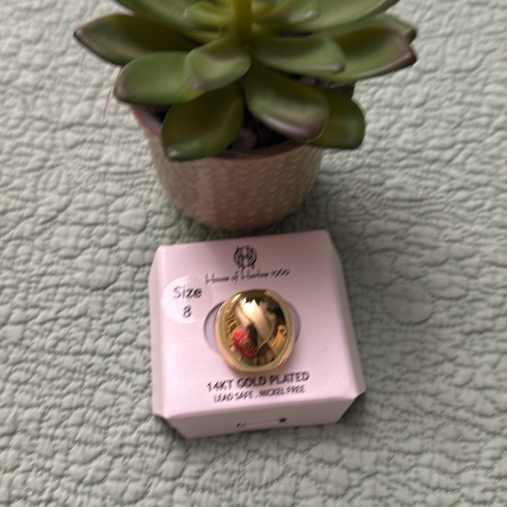 House of Harlow 1960 🔥 Chunky Dome Ring Size 8 New